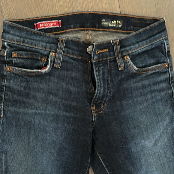 Red Engine Skinny Jeans - Picture 2 of 2